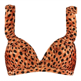 Bikiniobertei lBeachlife Leopard Spots Foam Wired Damen