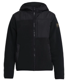 Vest Tenson Women Block Zip Hoodie Black