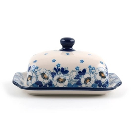 Butter Dish Bunzlau Castle Lady