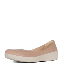 FitFlop Superballerina Patent Nude