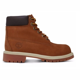 Timberland Youth 6 inch" Premium Boot Rust Nubuck with Honey-Shoe size 34.5