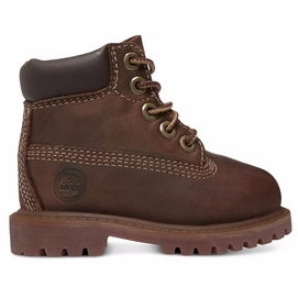 Timberland Toddler Authentics 6 inch WP Boot Brown Smooth