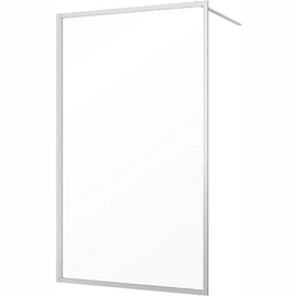 Douchewand Sealskin Contour Inloop A3 Geborsteld RVS 88 cm