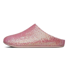 FitFlop Chrissie™ Sequin Slippers Iridescent Pink