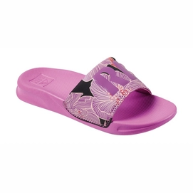 Slipper Reef Kids One Slide Purple Blossom