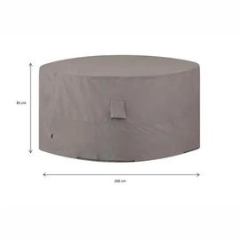 Tuinsethoes Madison Grey Round 200x200x85 cm