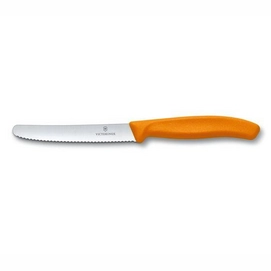 Couteau à Tomates Victorinox Swiss Classic Dentelé Orange (2-pièces)