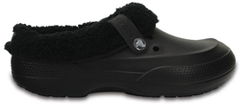 Klomp Crocs Classic Blitzen II Fuzz Lined Black/Black