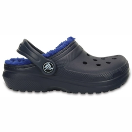 Sandale Crocs Classic Lined Clog Navy/Cerulean Blau Kinder