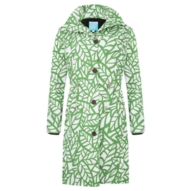 Regenjas Happy Rainy Days Coat Odila Leaf Off White Olive