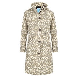 Regenjacke Happy Rainy Days Coat Sophie Cheetah Ginger Off White
