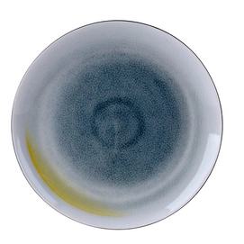 Teller Gastro Rund Grau Blau 20 cm (4-teilig)