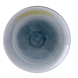 Teller Gastro Rund Grau Blau 26,5 cm (3-teilig)