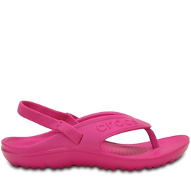 Slipper Crocs Hilo Flip Kids Neon Magenta