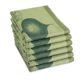 Tea Towel DDDDD Greens Green (set of 6)