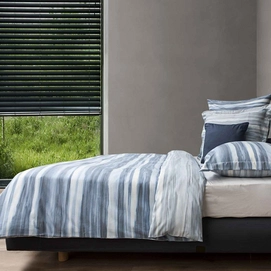 Dekbedovertrek Heckett & Lane Refined Velvet Touch Egna Blauw Katoen