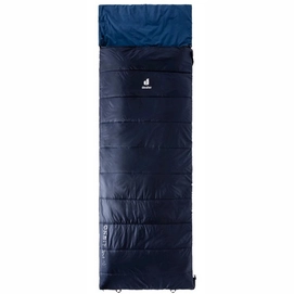 Sac de Couchage deuter Orbit -5G L Zip Right Navy Steel
