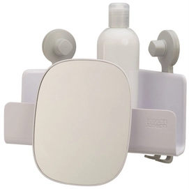 Shower Utilities Holder Joseph Joseph Bathroom EasyStore Corner With Mirror White