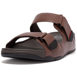FitFlop Men Gogh Moc Slide Embossed Cappuccino
