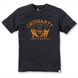 T-Shirt Carhartt Men Hard To Wear Out S/S Black