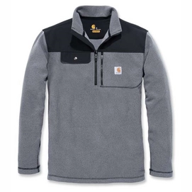 Trui Carhartt Men Fallon 1/2 Zip Sweatshirt Charcoal-XL
