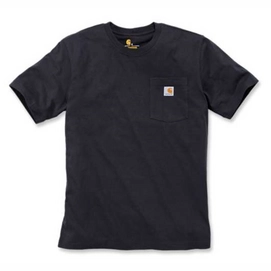 T-Shirt Carhartt Men Workwear Pocket S/S Black-XXL