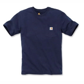 T-Shirt Carhartt Men Workwear Pocket S/S Navy-XL
