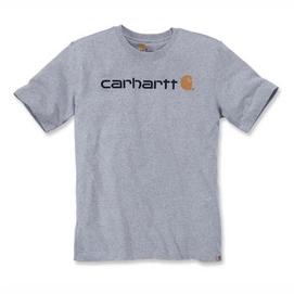 T-Shirt Carhartt Men Core Logo S/S Heather Grey-XS