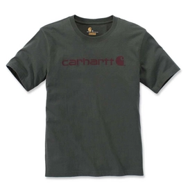 T-Shirt Carhartt Men Core Logo S/S Olivine Heather