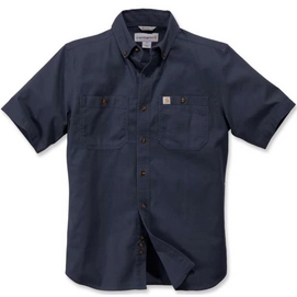 Blouse Carhartt Men Lw Rigby Solid S/S Navy