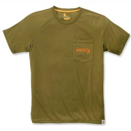 T-Shirt Carhartt Fishing S/S Men Fir Green-XS