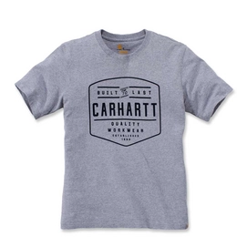 T-Shirt Carhartt Men Build By Hand S/S Heather Grey