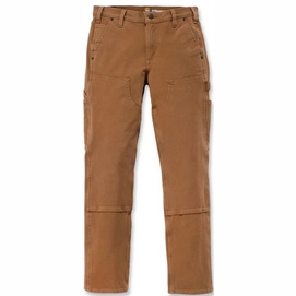 Hose Carhartt Stretch Twill Double Front Trousers Women Brown