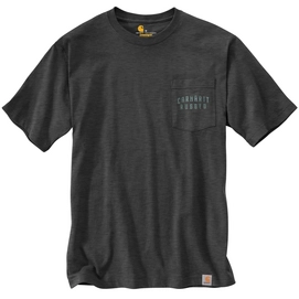 T-Shirt Carhartt Men Workwear Back S/S Graphic Carbon Heather