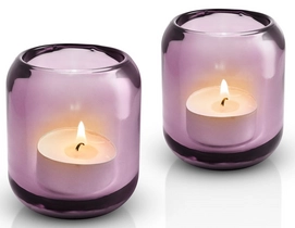 Eva Solo Light Acorn Theelichthouder Lavender (Set van 2)