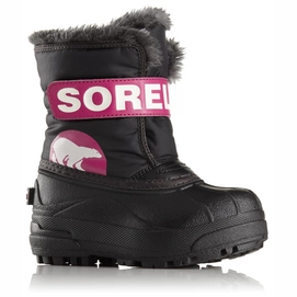 Sorel Children's Snow Commander Black/Haute Pink