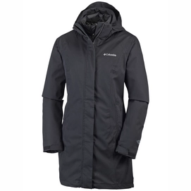 Jas Columbia Women Salcantay Long Hooded Interchange Black