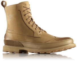 Sorel Men Madson Wingtip Boot Waterproof Buff Crouton