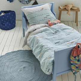 Parure de Lit Covers & Co Fishy Multi Coton