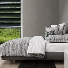 Dekbedovertrek HNL Velvet Touch Flen Grey Katoen