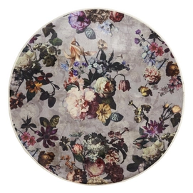 Teppich Essenza Fleur Finest Rond Carpet Grey (180 cm)