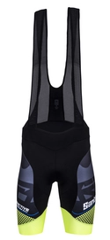 Fietsbroek Santini Interactive Bib-Shorts Mig Pad Yellow
