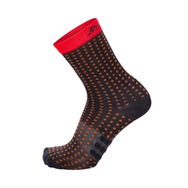 Fietssokken Santini Men Tono Medium Profile Light Antiodour Red