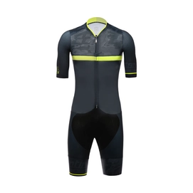 Speedsuit Santini Men River Road Skinsuit C3 Pad Yellow