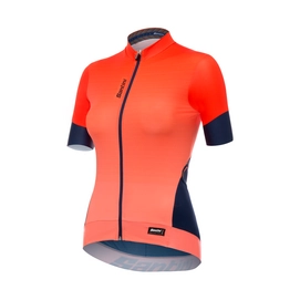 Fietsshirt Santini Women Queen 20 Orange