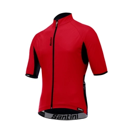 Fietsshirt Santini Men Beta Light Short Sleeve Black