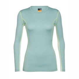 Longsleeve Icebreaker 200 Oasis Deluxe LS Crewe Hydro Damen