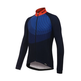 Fietsshirt Santini Men Ocean Winter Black