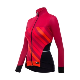 Fietsshirt Santini Women Coral 20 Winter Orange