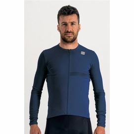 Maillot de Cyclisme Sportful Men Matchy Long Sleeve Jersey Galaxy Blue